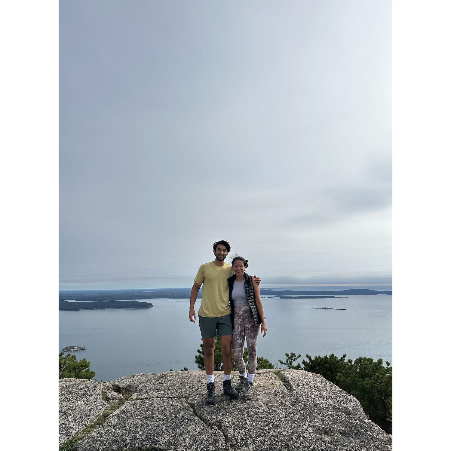 Hiking in Acadia National Park