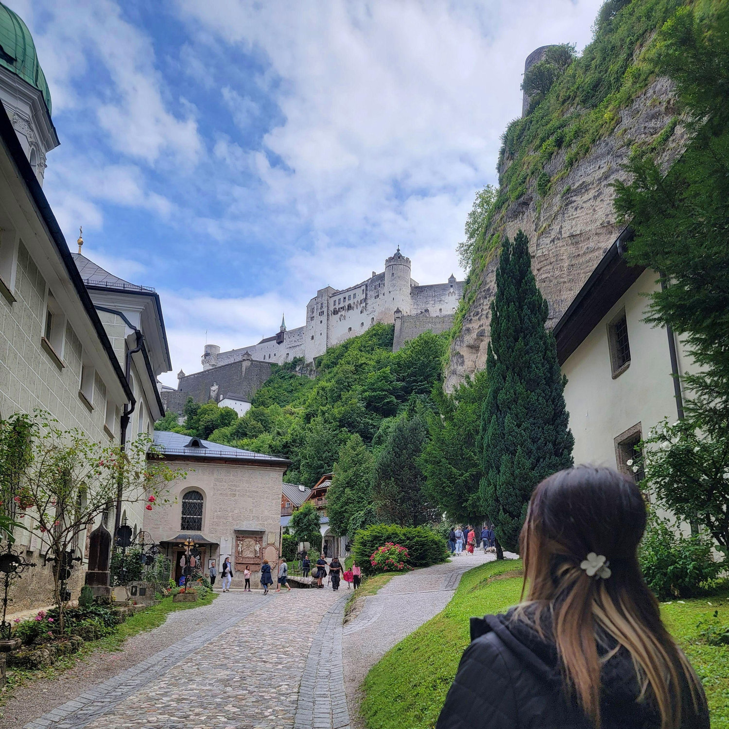 July 2023. Breathtaking architecture in Salzburg, Austria.