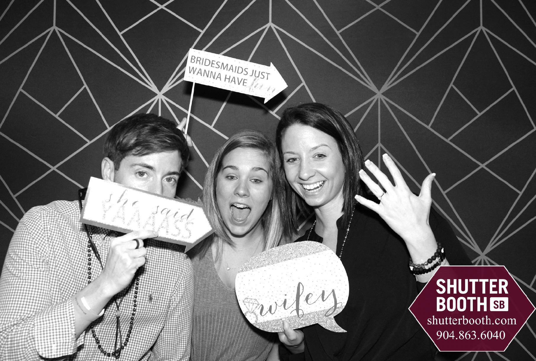 Tried all the photo booths at our first wedding expo