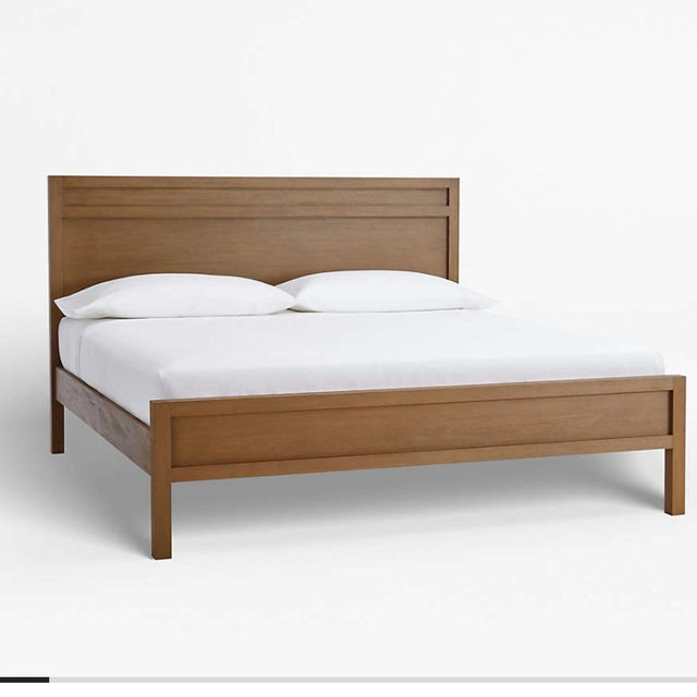 Crate & Barrel Keane King Size Bed