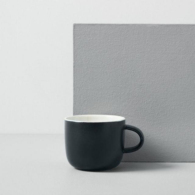 Kaloh Mug, Set of 4, Black