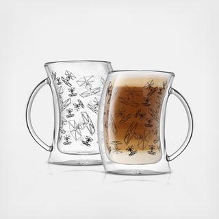 Star Wars™ TIE Fighter™ Double Wall Espresso Mug, Set of 2