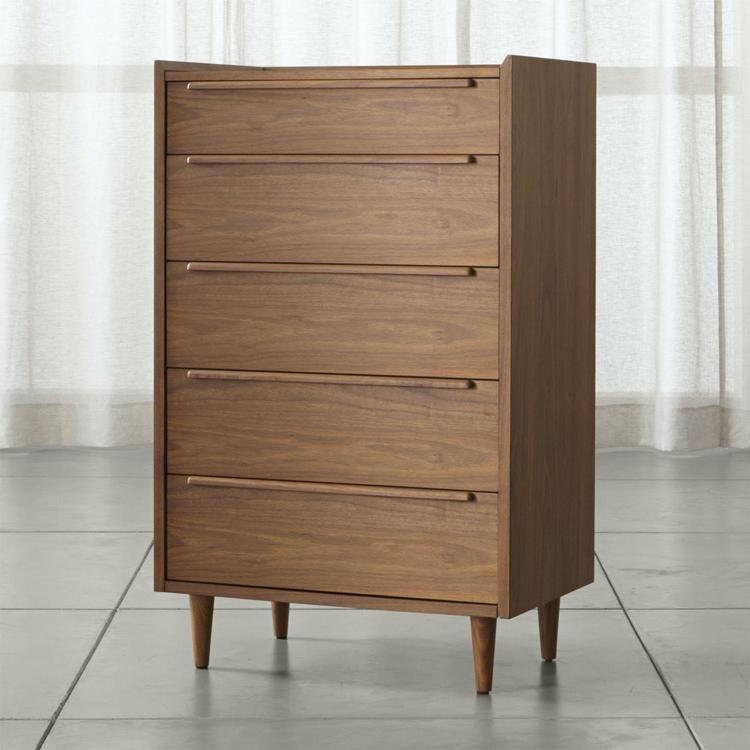 Crate And Barrel Tate 3 Drawer Chest Zola