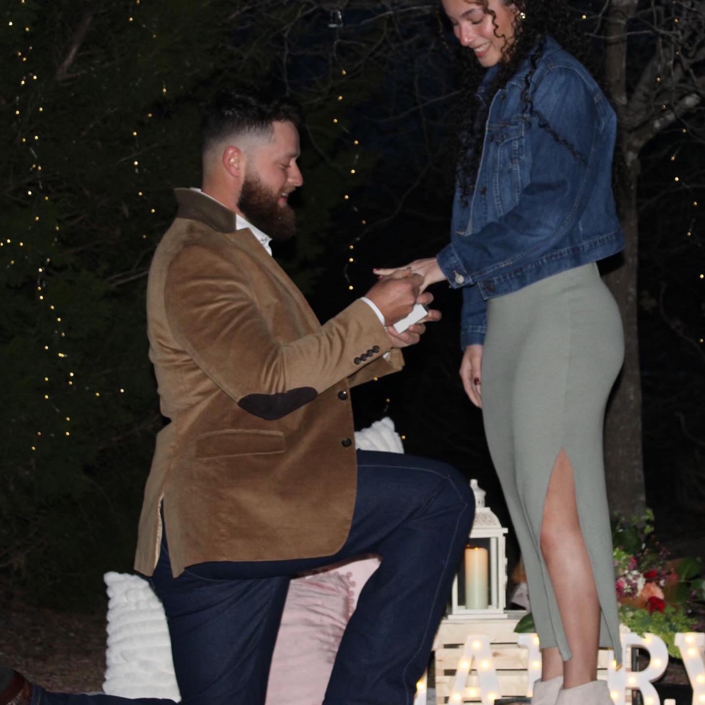 Our engagement day!! 
February 10, 2024.