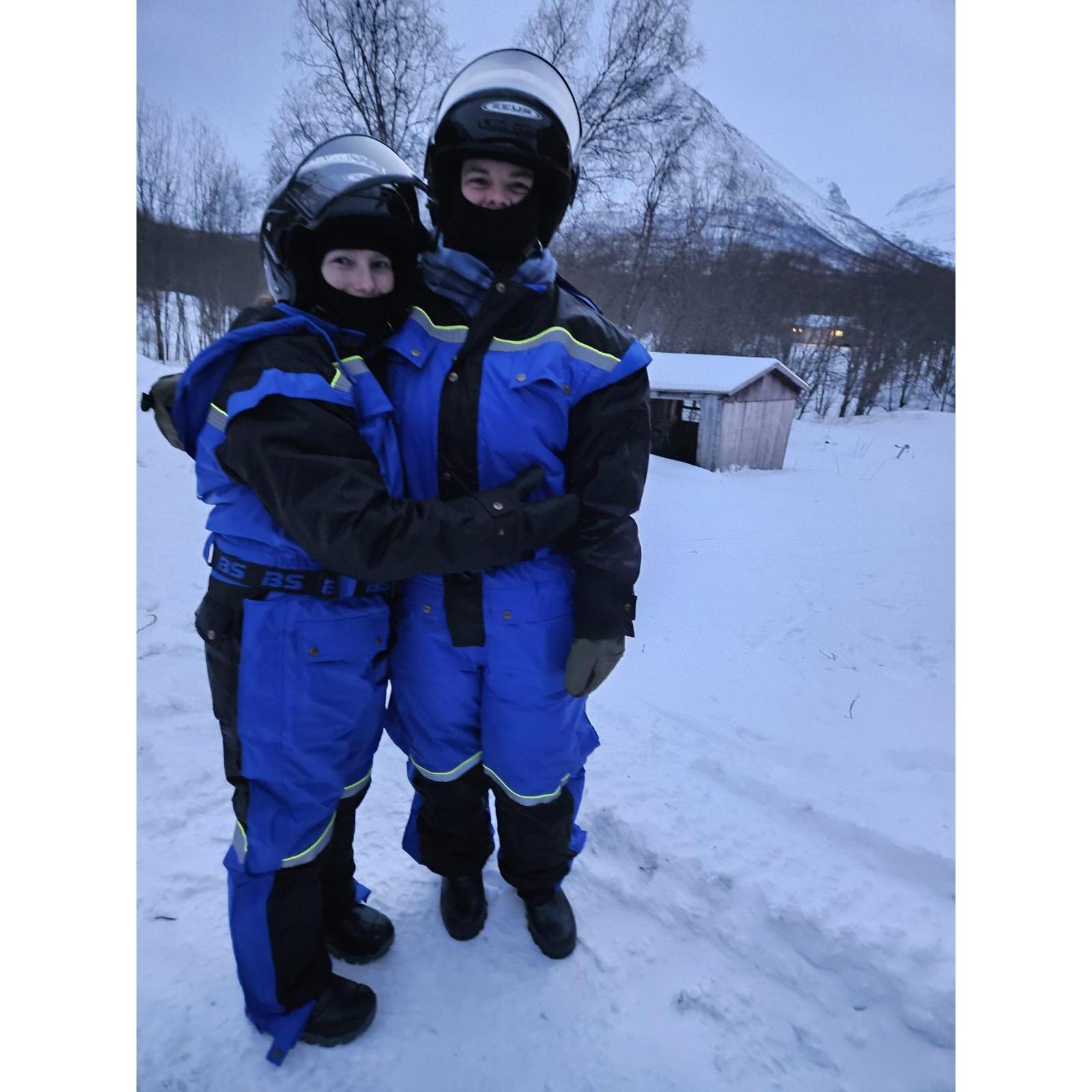 Snowmobiling