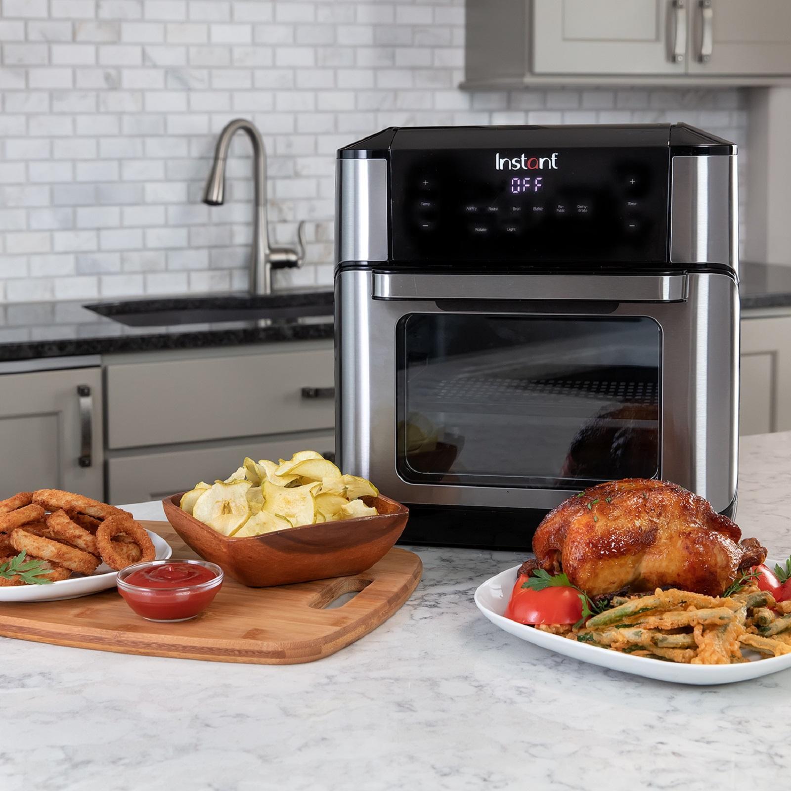 Instant Pot Vortex Plus Stainless Steel Dual-Basket 8-in-1 Air Fryer with  ClearCook