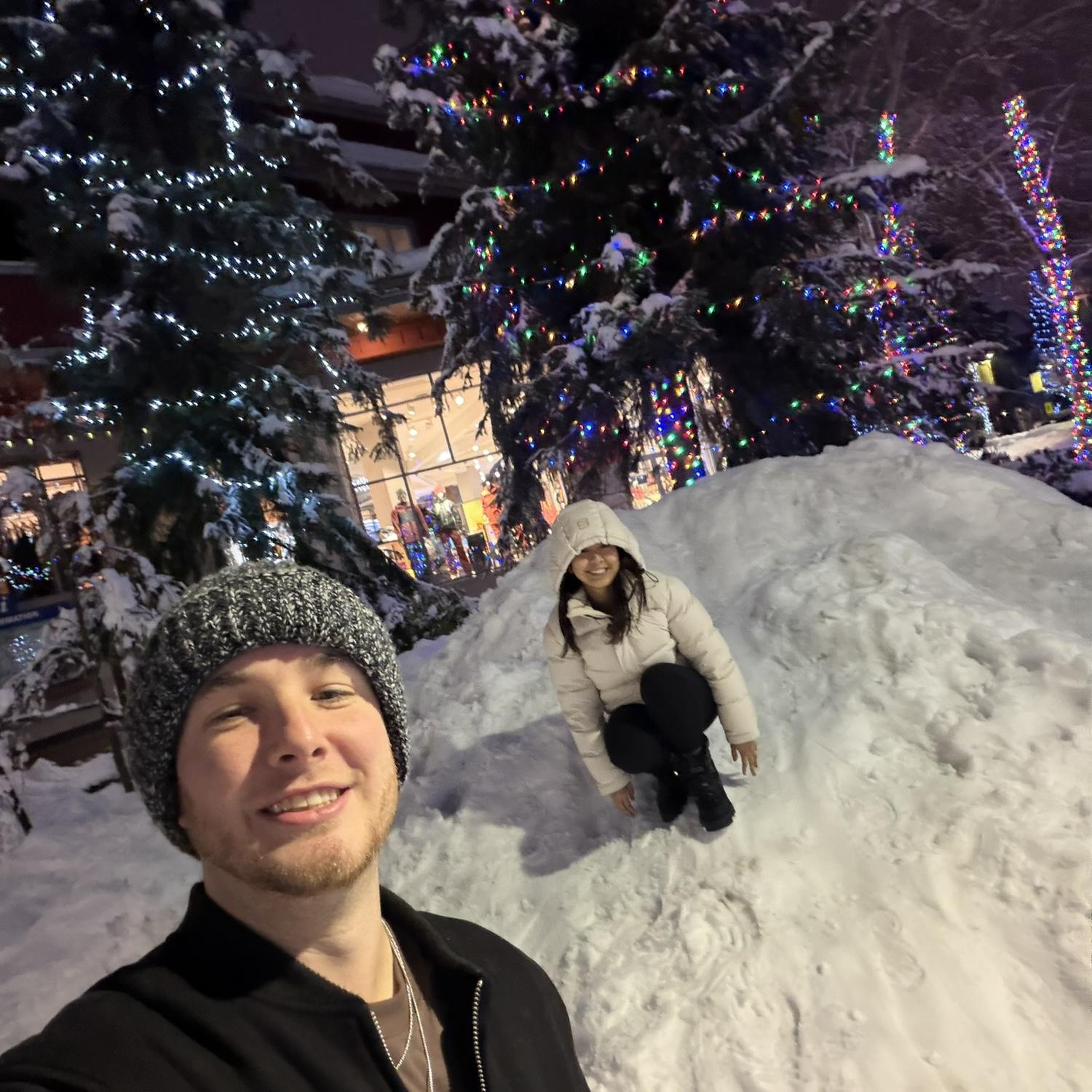 First time at Whistler, Canada for Rika’s birthday trip 2026