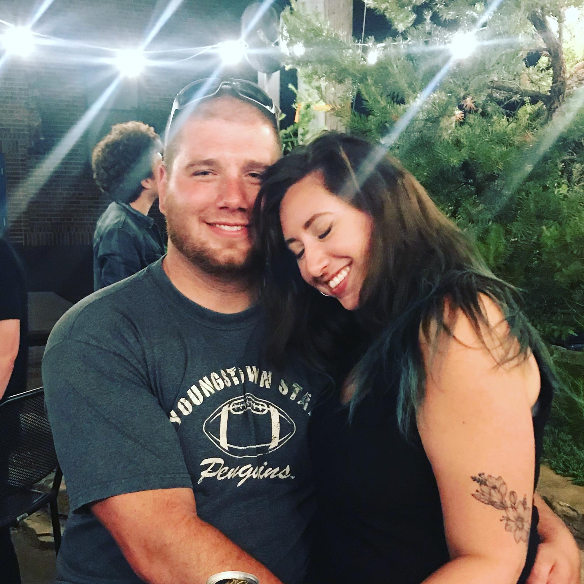 The day we officially said "we're together"