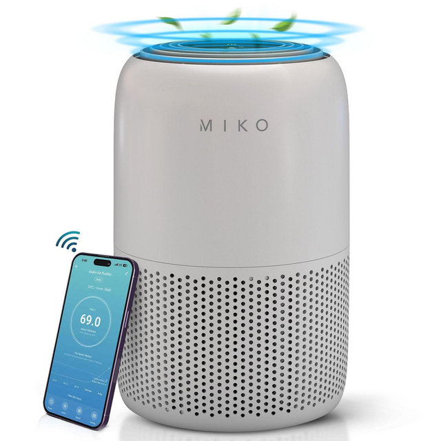 Miko HEPA App Controlled Smart Air Purifier up to 770 Sqft