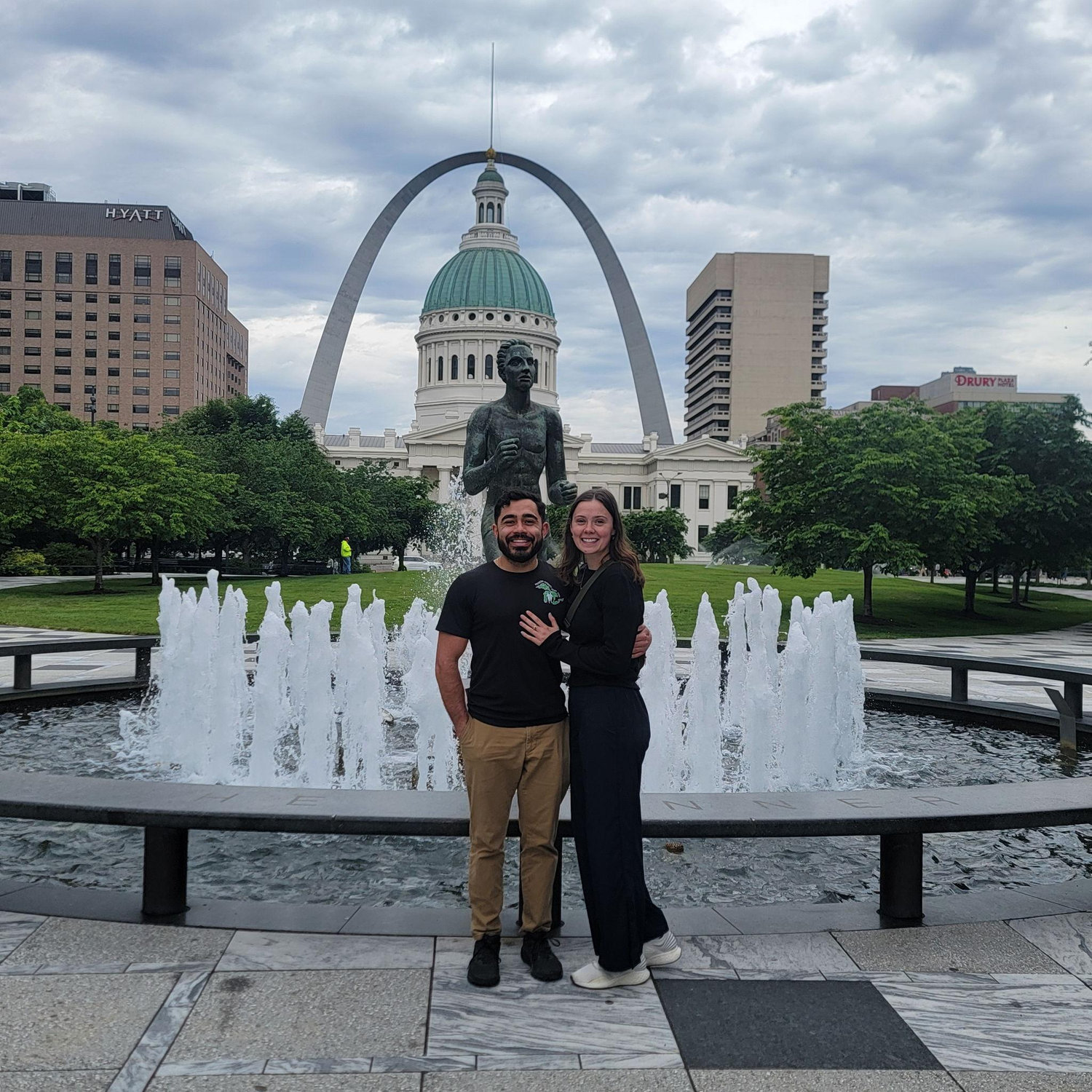 St. Louis, Missouri on our road trip to El Paso in spring 2025