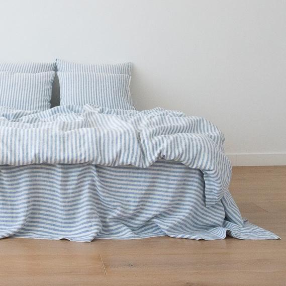 Washed linen duvet cover, full/queen 90x90
