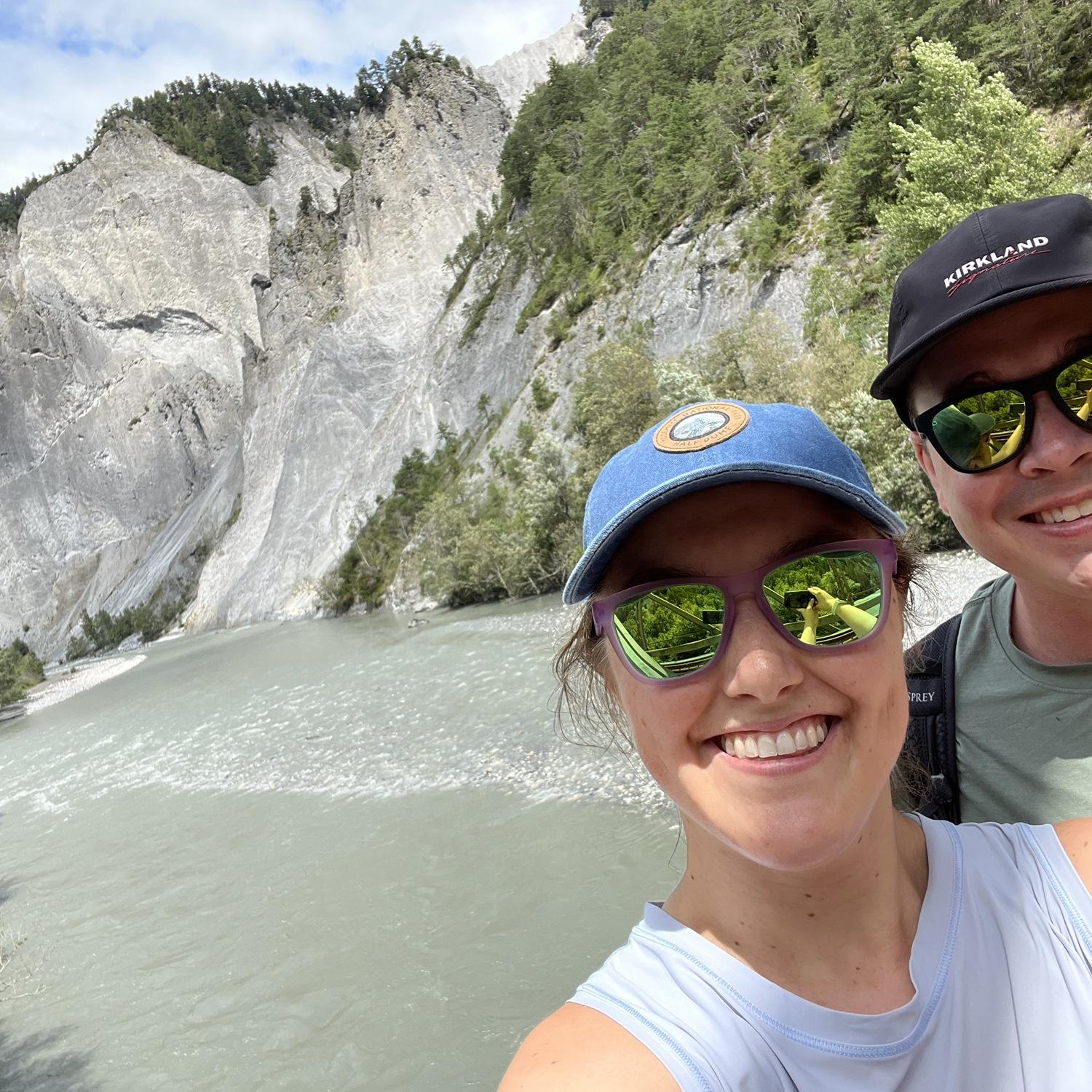 Our beautiful hike in Switzerland (before the thunderstorm)