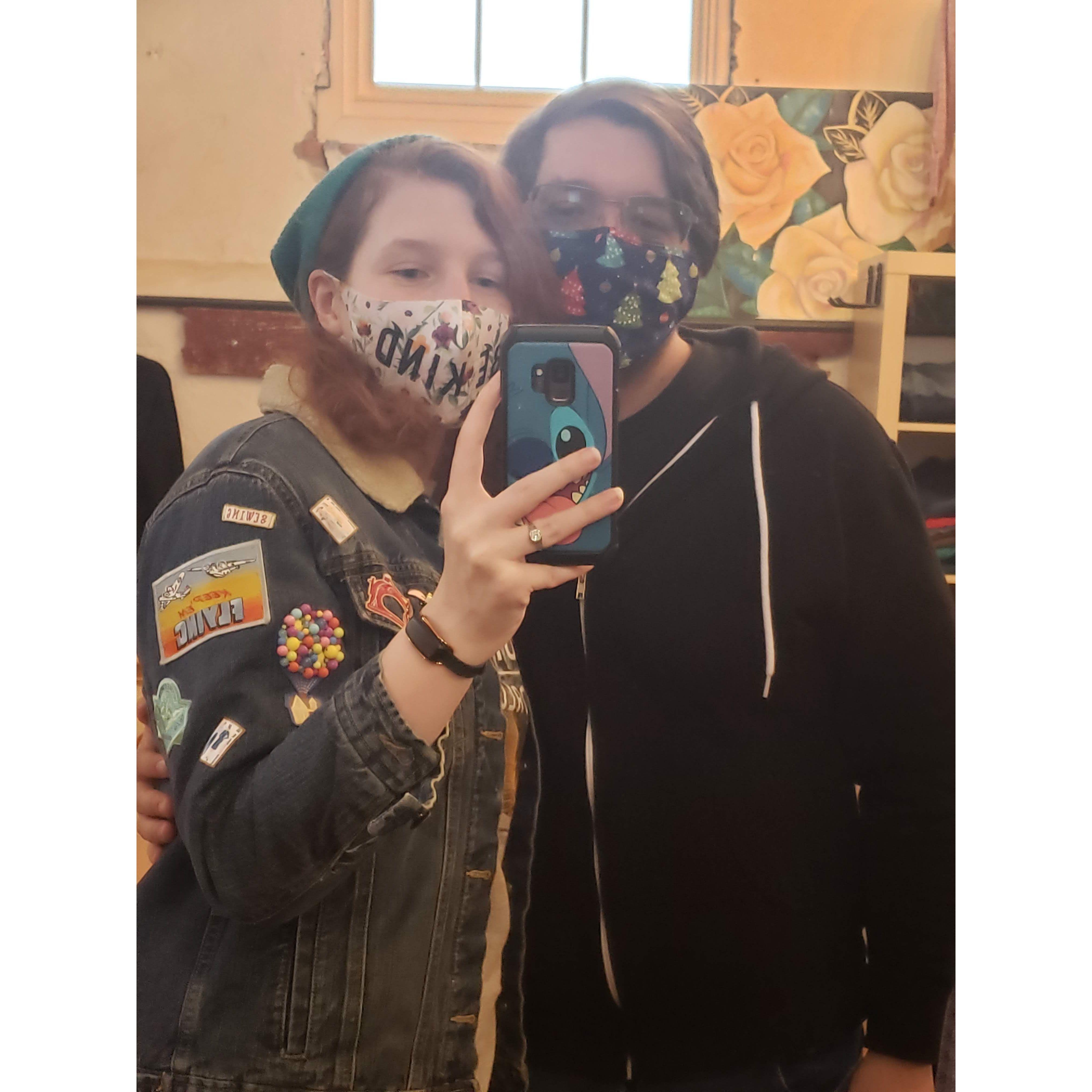 Josh traveled 16 hours to Pennsylvania during the pandemic to see Kayleigh every few months.