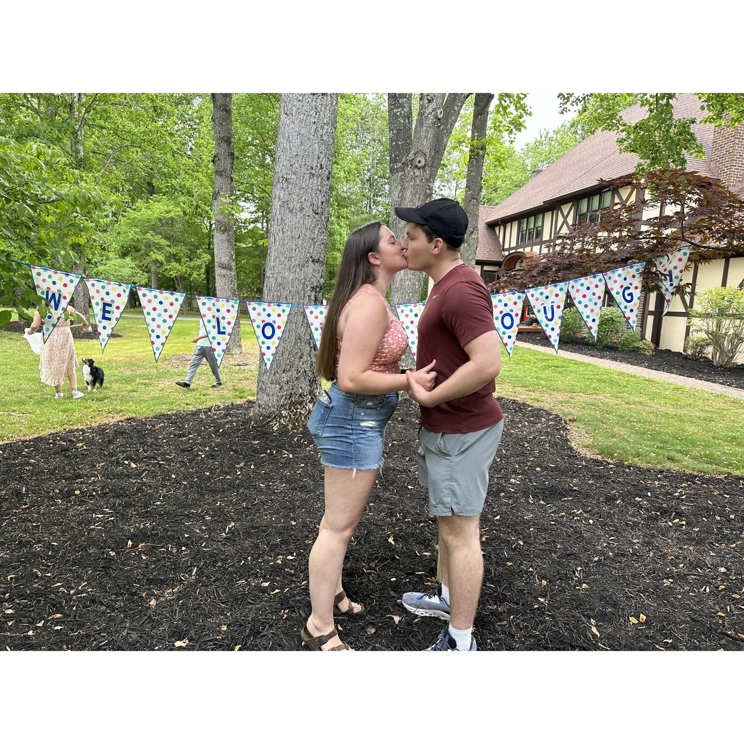 Garrett's Pre-Deployment party hosted at Zach and Shelly's (Forest)(2023)