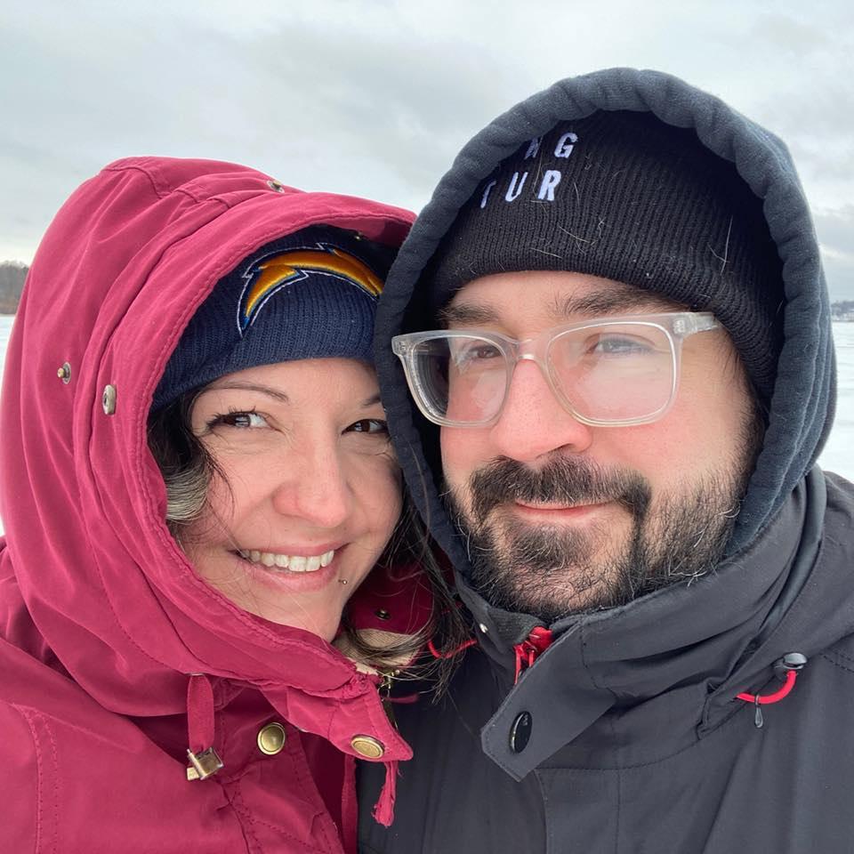 It's not our favorite season, but we make the most of it with walks around a frozen Reeds Lake