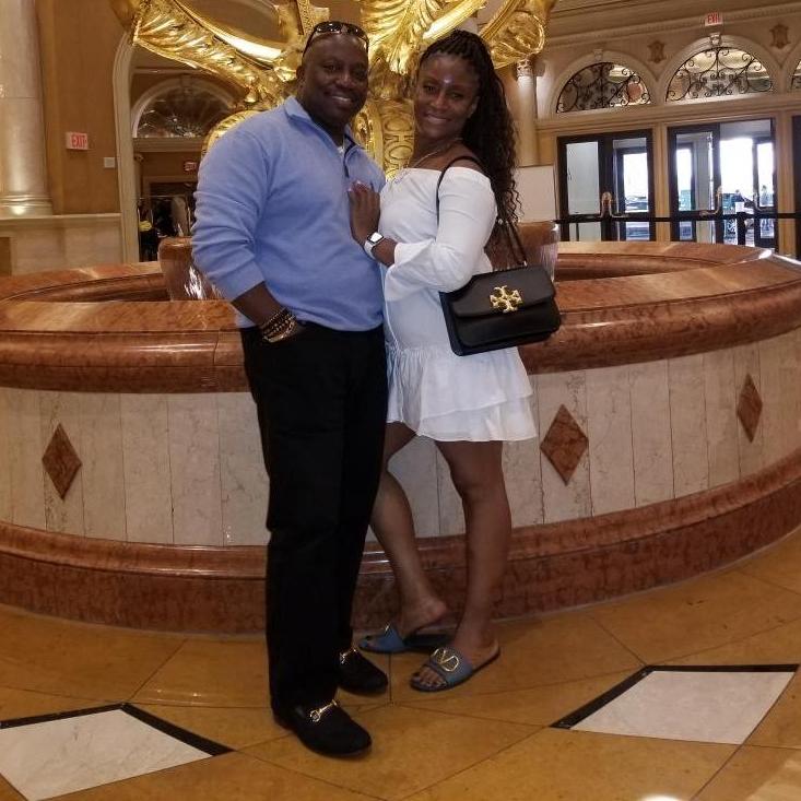 Joyce's birthday celebration in Las Vegas, NV.