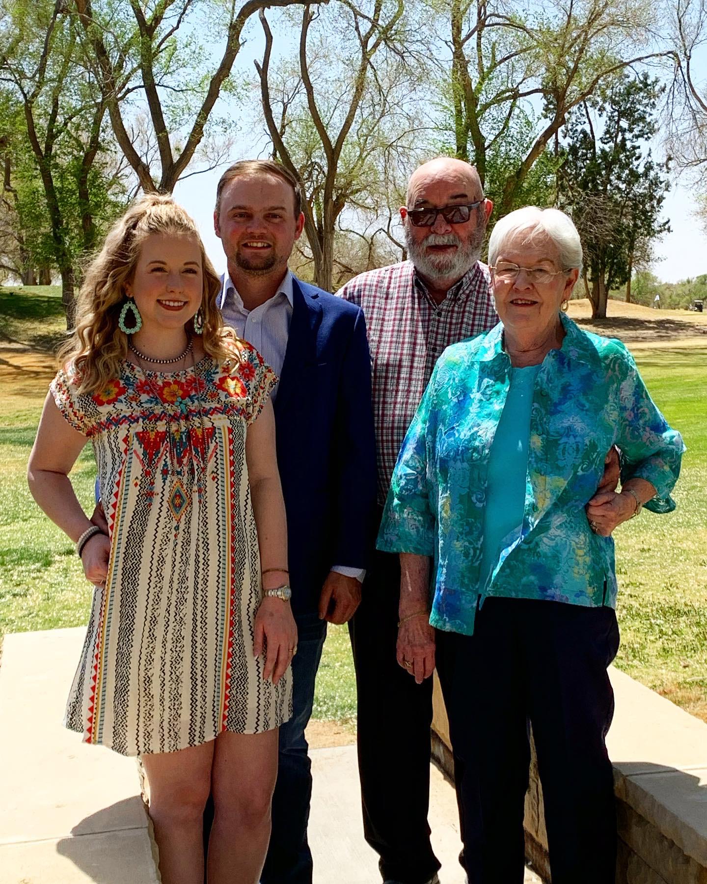 Easter Sunday with Harley & Linda Daniel.