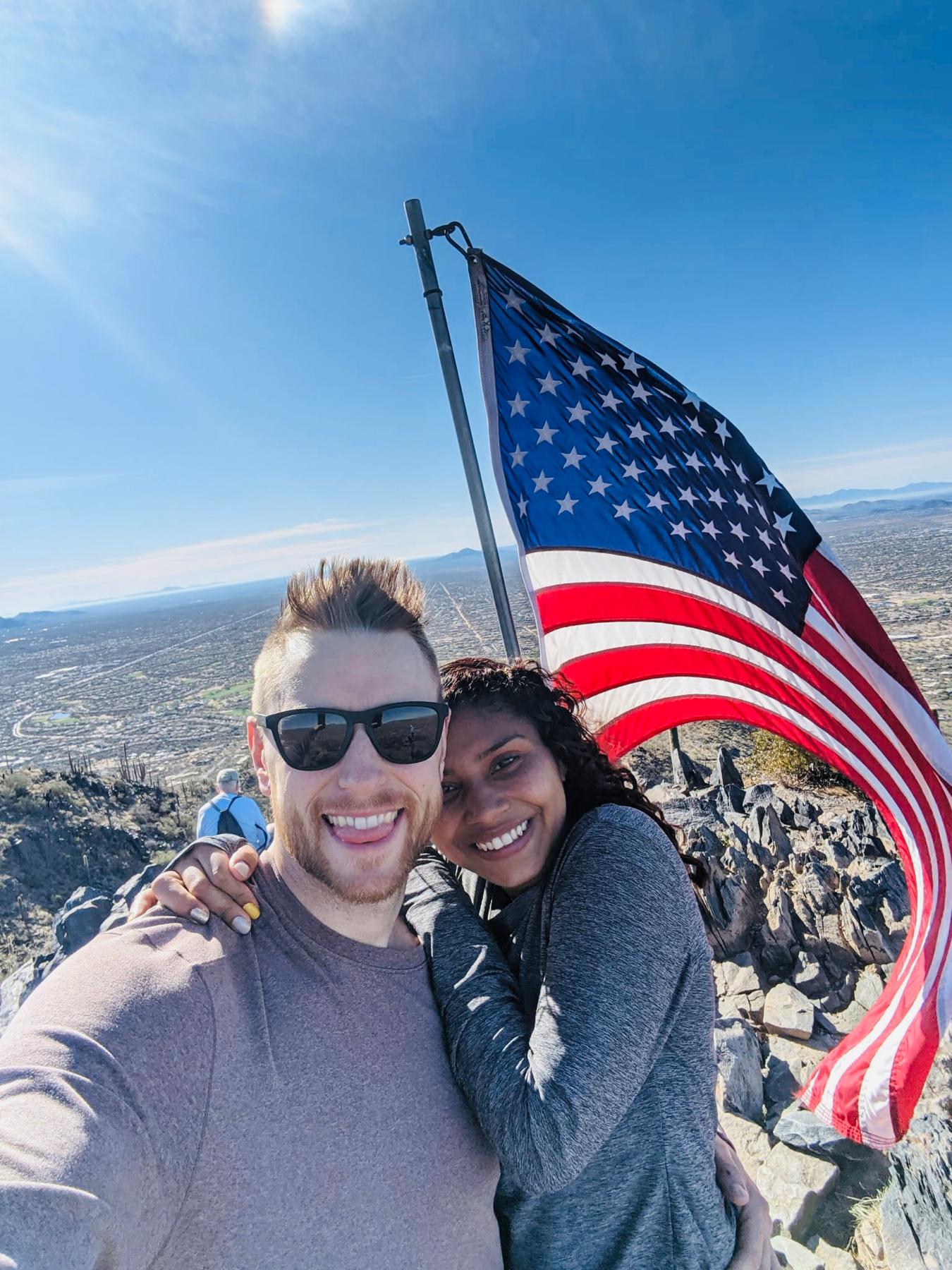 Our first date at Black Mountain 💛🧡 after our hike we enjoyed breakfast at our favorite spot! LOCAL JOHNNYS