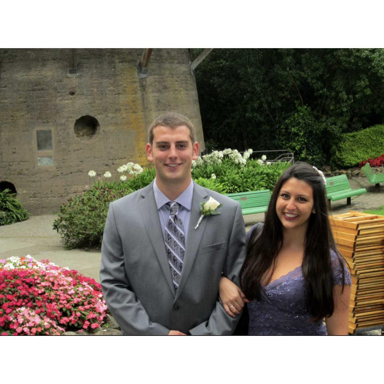 Alex drove 8 hours to be Scott’s date to his sister’s wedding in San Francisco.