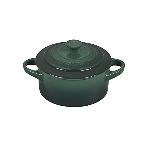 Le Creuset Stoneware Mini Round Cocotte, 14-Ounce, Artichaut