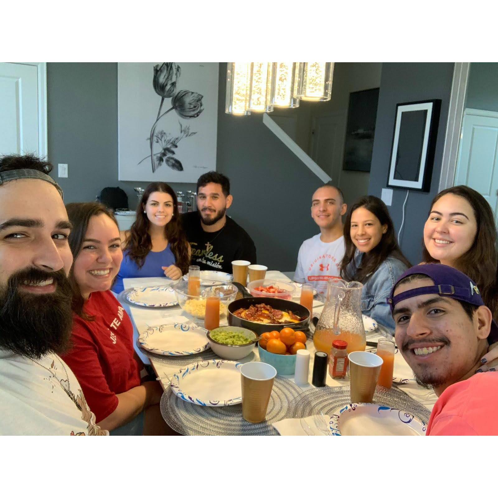 Having an incredible time, with incredible and longtime friends!