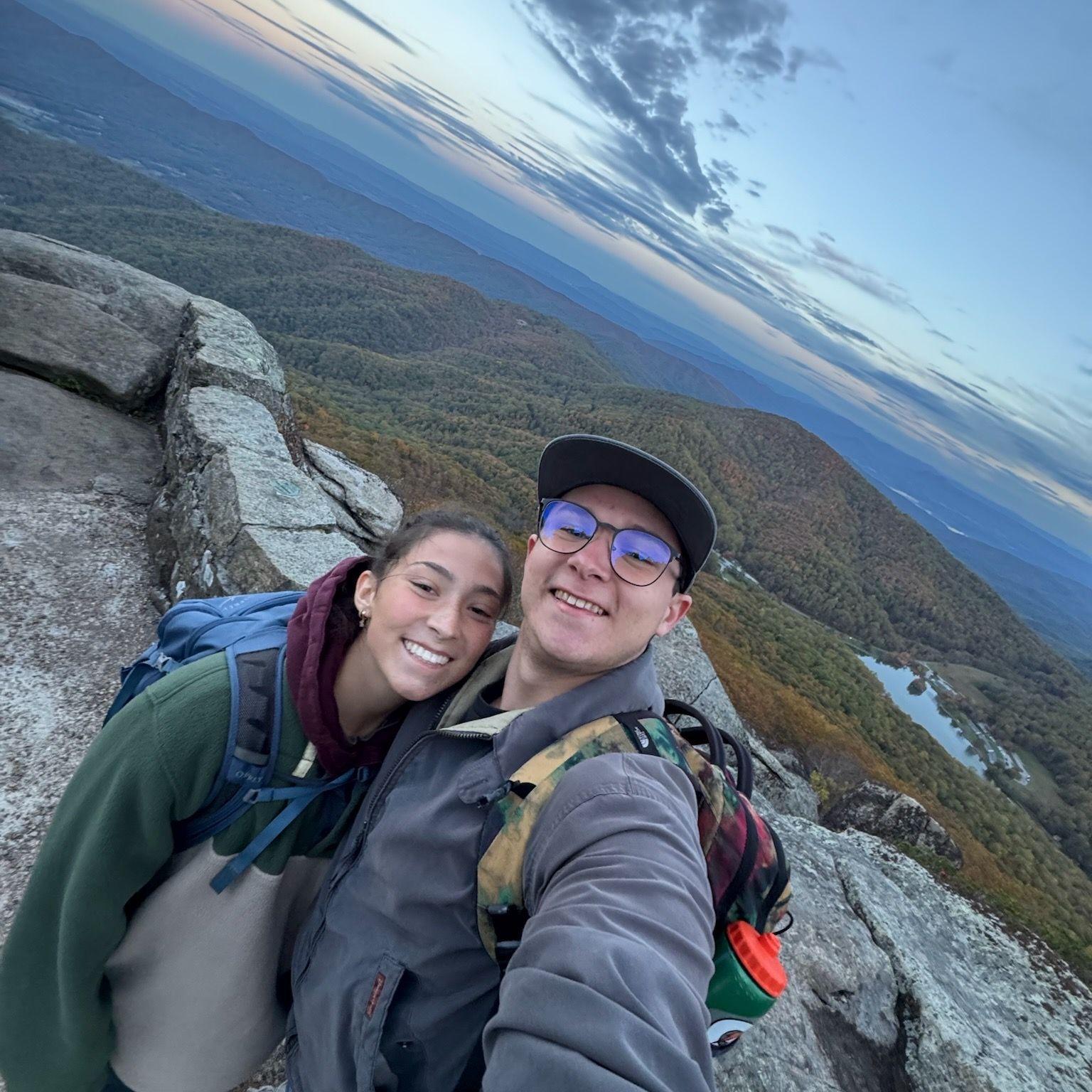 Sunrise Sharp Top hike