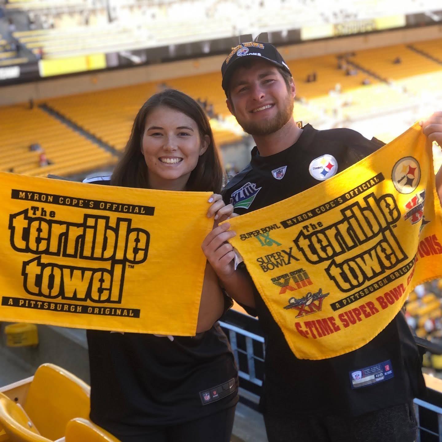 Emily becoming a Steelers fan