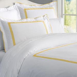 Morgan 400-Thread-Count Organic Sham - Twilight Blue