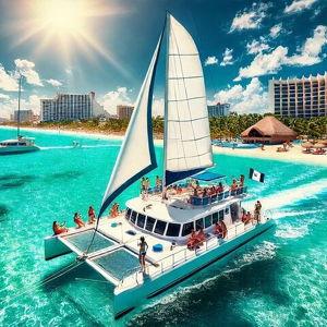 Isla Mujeres Catamaran Tour