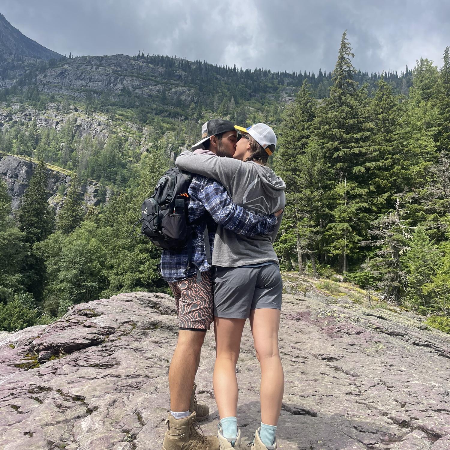 Hike kisses