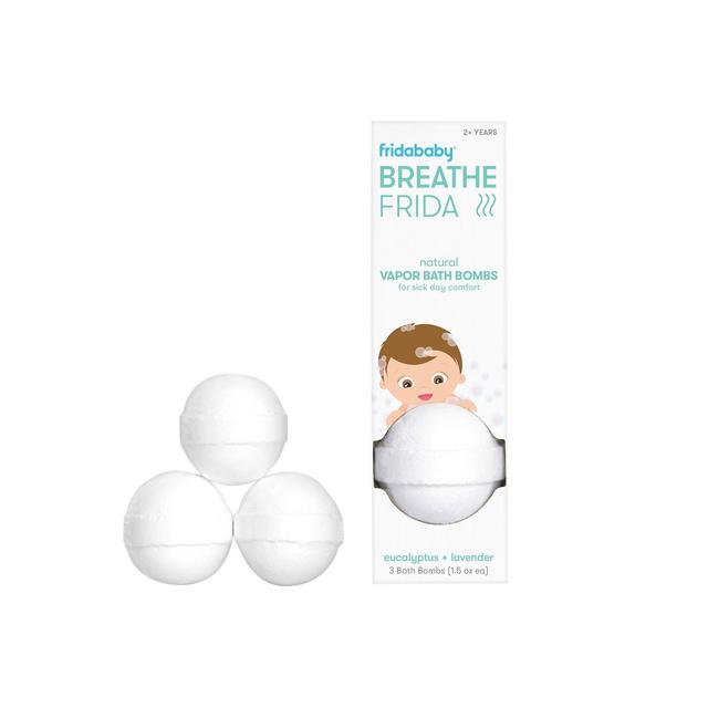 Fridababy Natural Vapor Bath Bombs for Sick Day Comfort - BreatheFrida Vapor Bath Bombs
