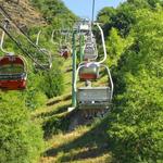 Take the Cochemer Sesselbahn chairlift
