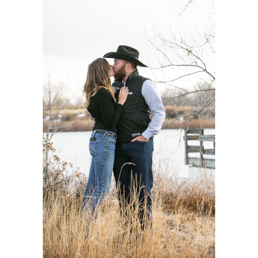 From the couples first engagement shoot taken by a close friend of the bride!
