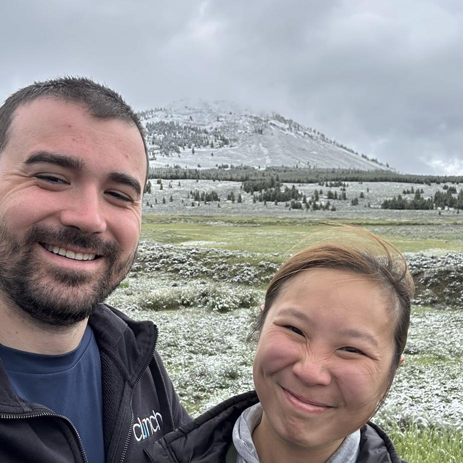 A fun time in Yellowstone