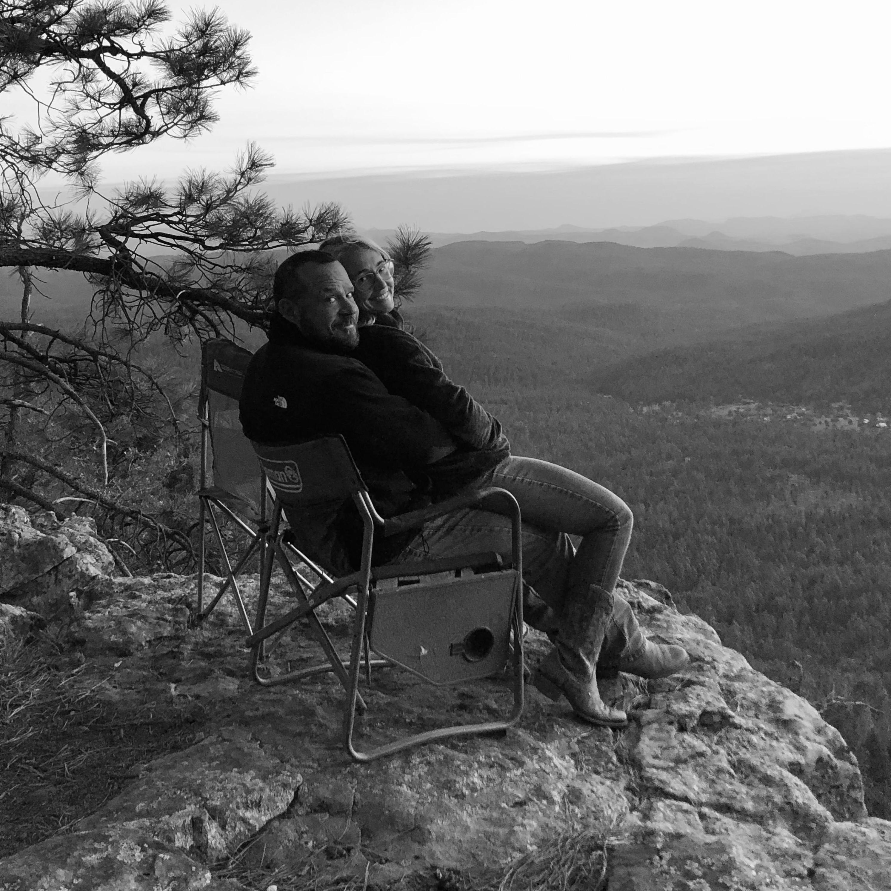 Camping on the rim