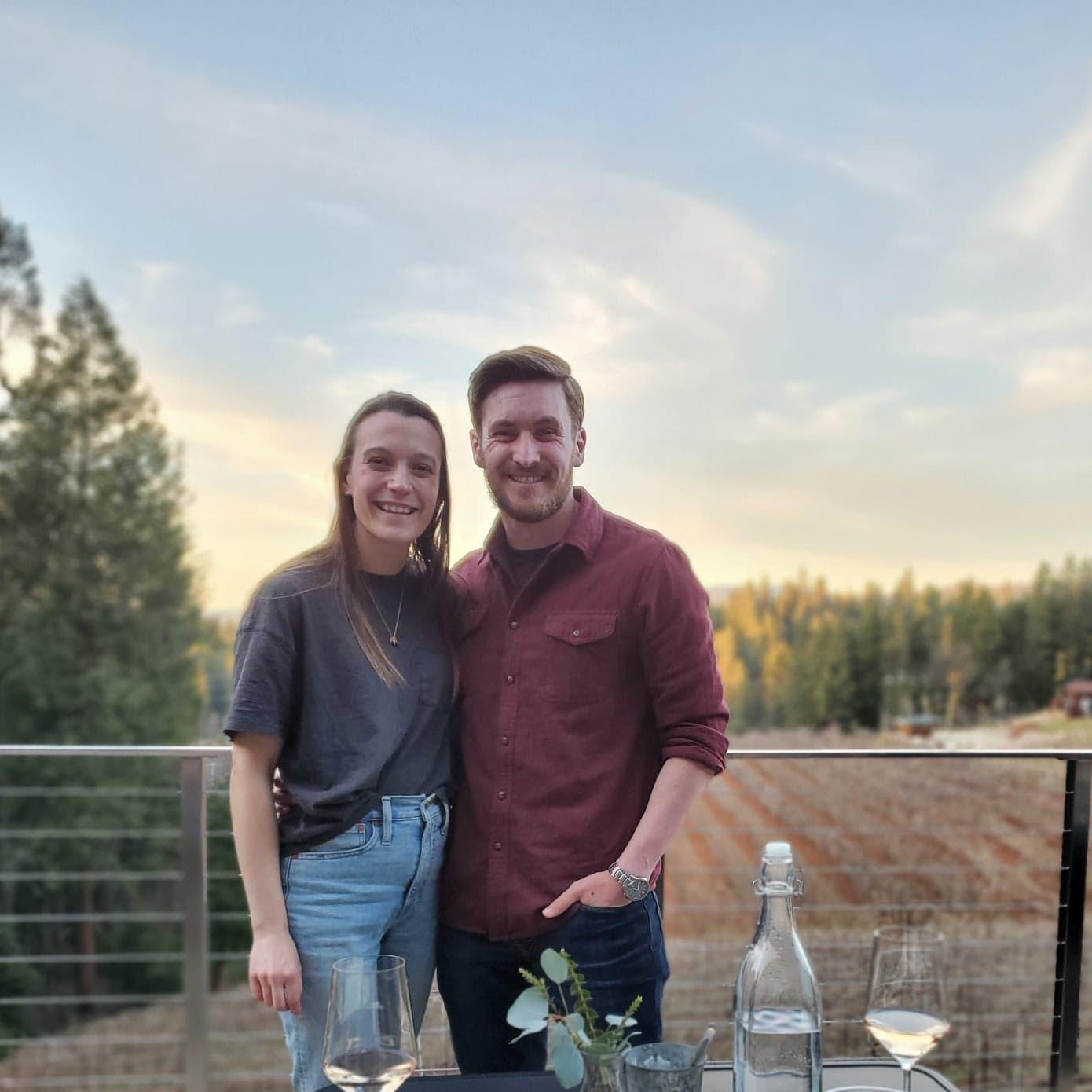 A hobby we picked up while dating...wine tasting!