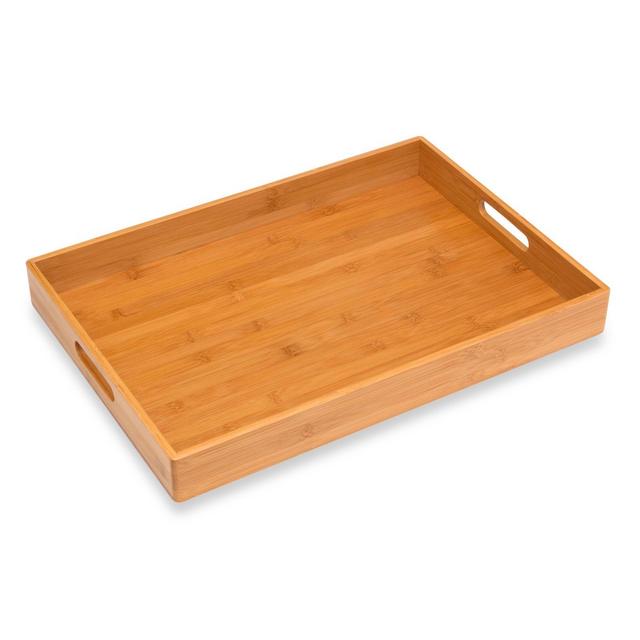 Lipper International Solid Bamboo Tray