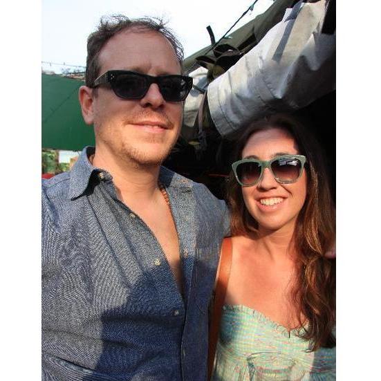 Roberta's Tiki Disco circa 2014. It was 100 degrees (Brooklyn, NY)