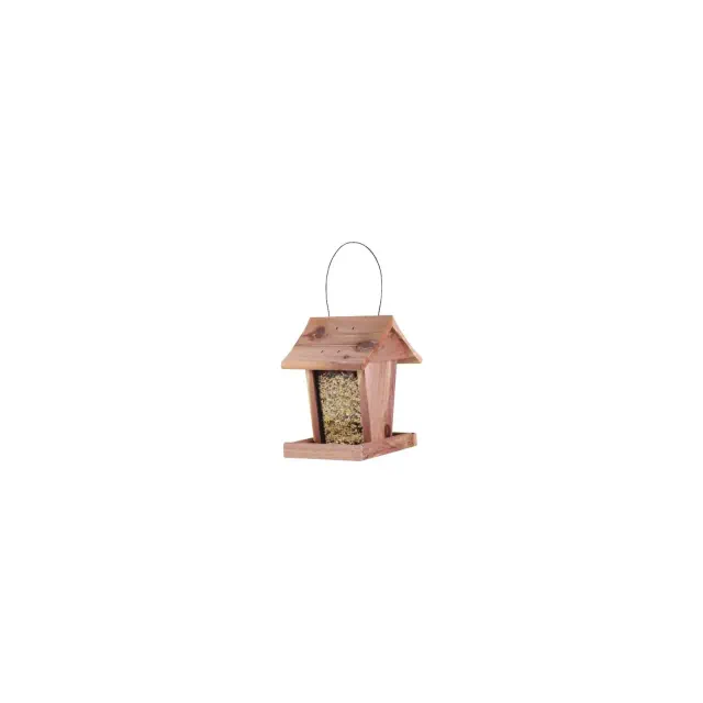 Valley Splendor Cedar JR Hopper Bird Feeder