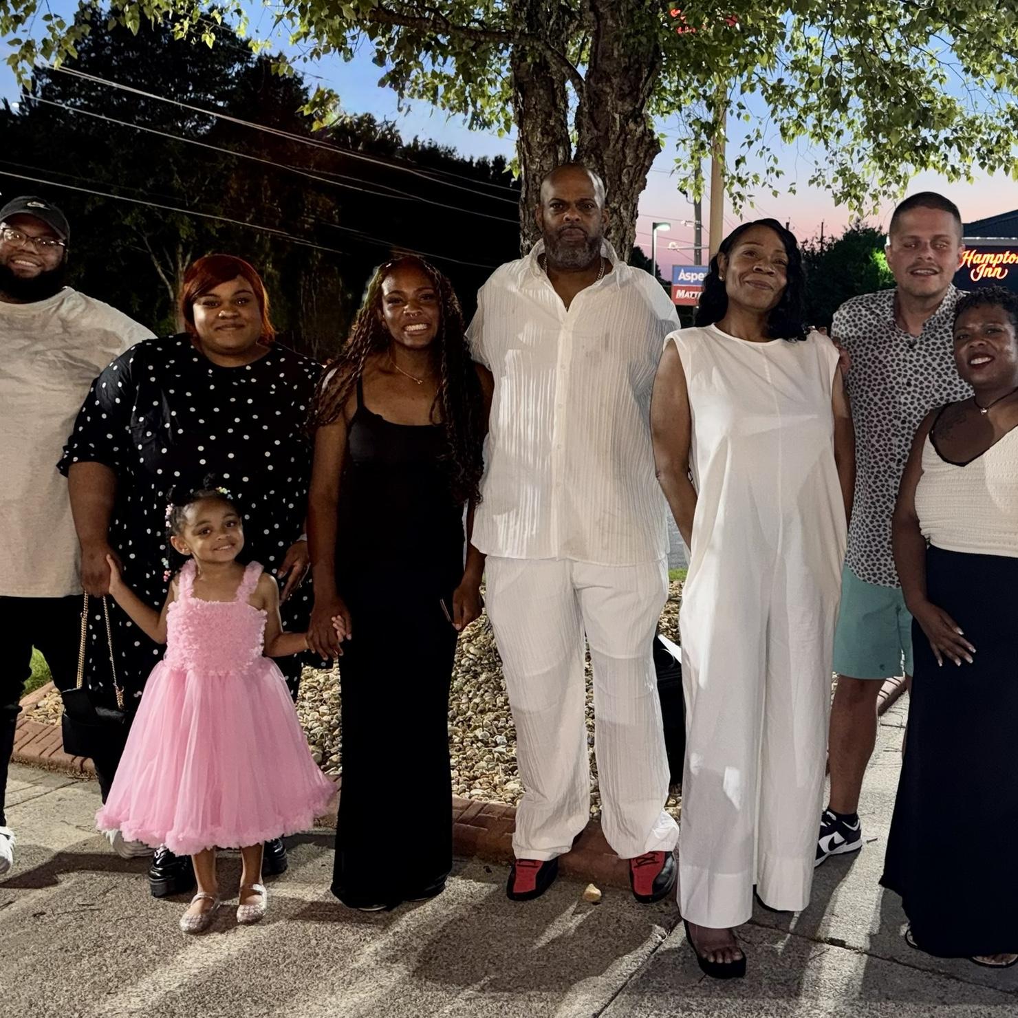 Family dinner in Georgia