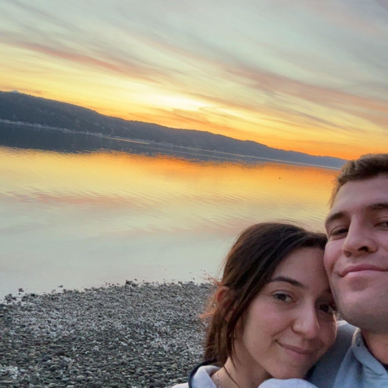 Our first Washington Sunset