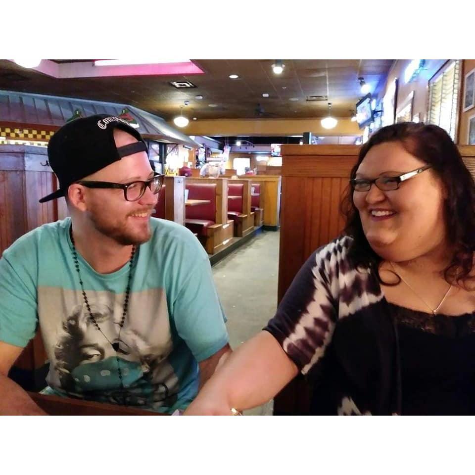 My mom took this we didn't even know she was taking our picture