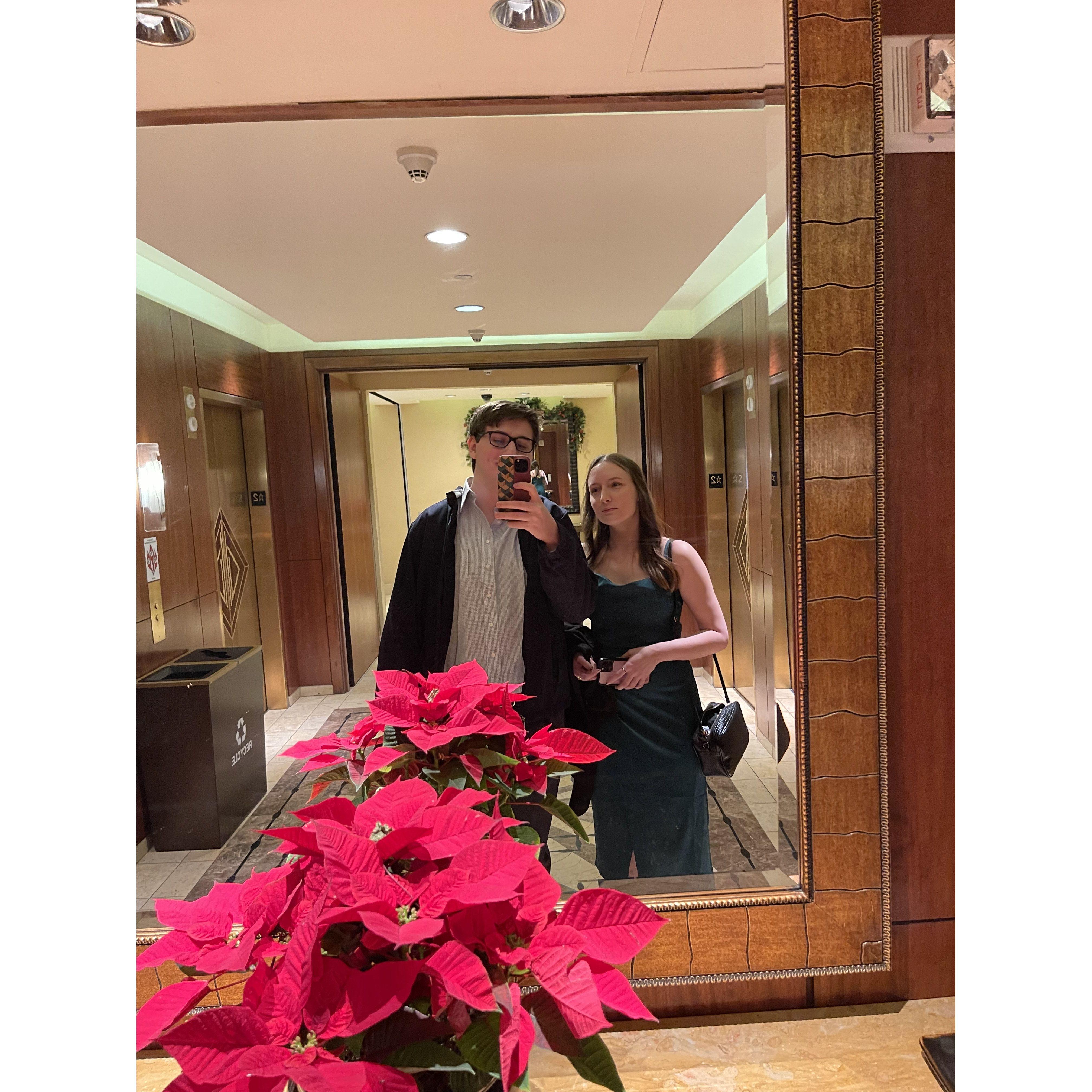 Our first anniversary!