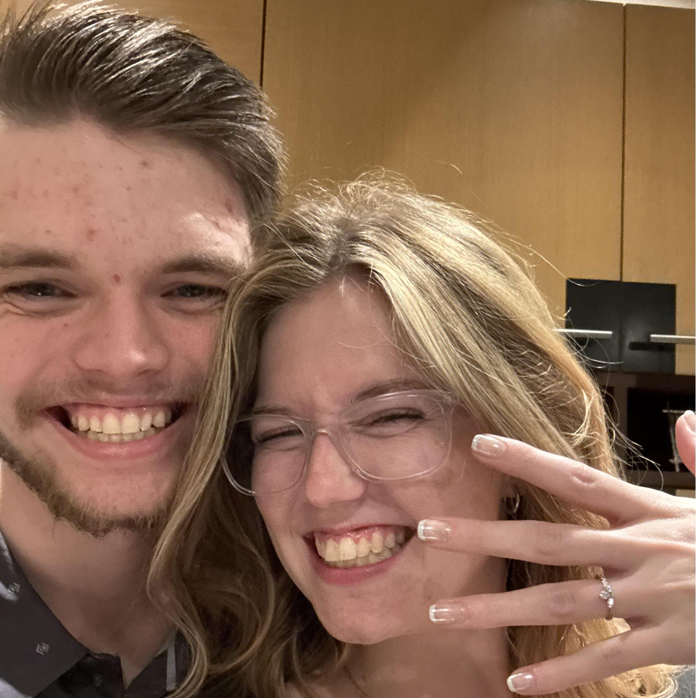 The night of the engagement August 30th 2024