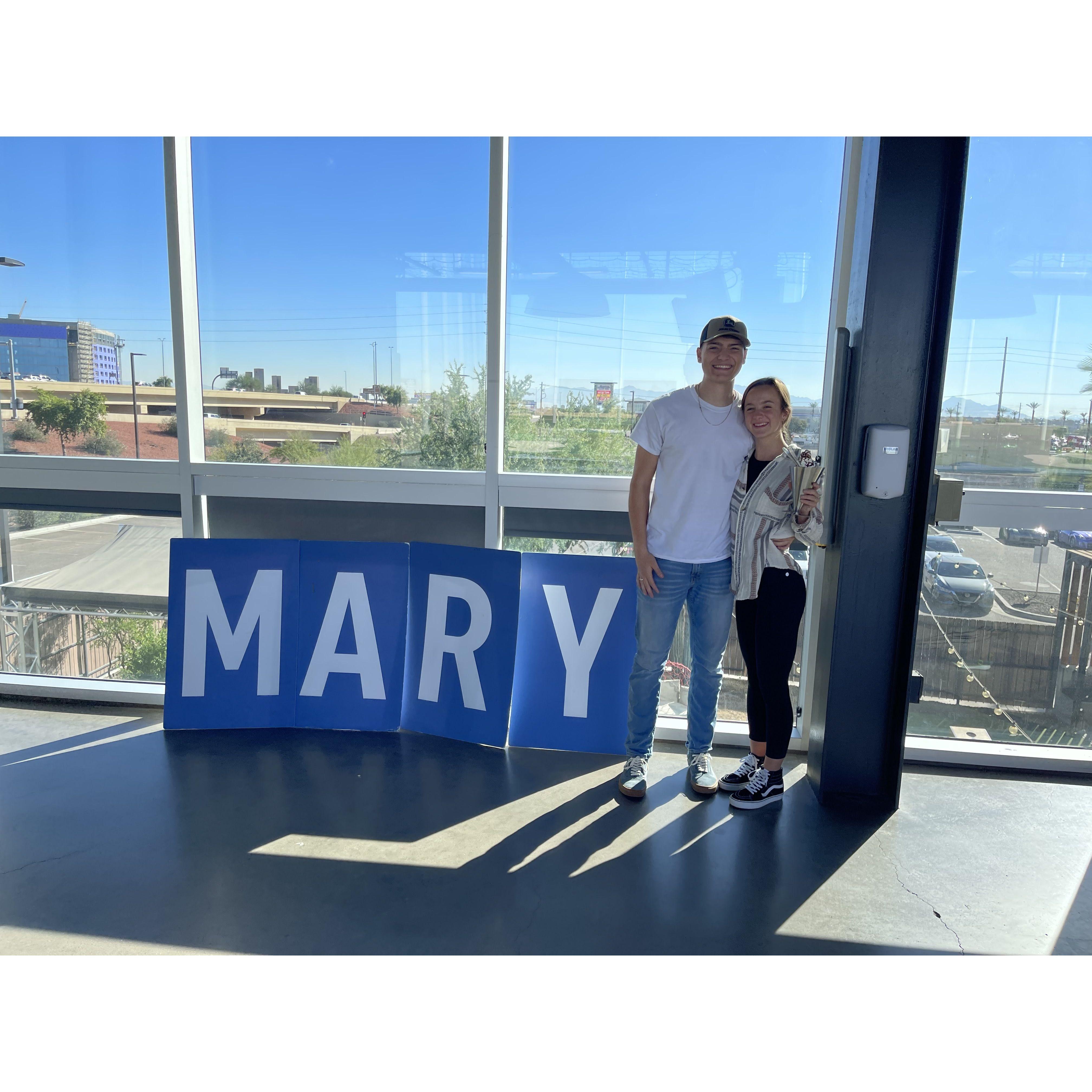 Big 18 for Mary