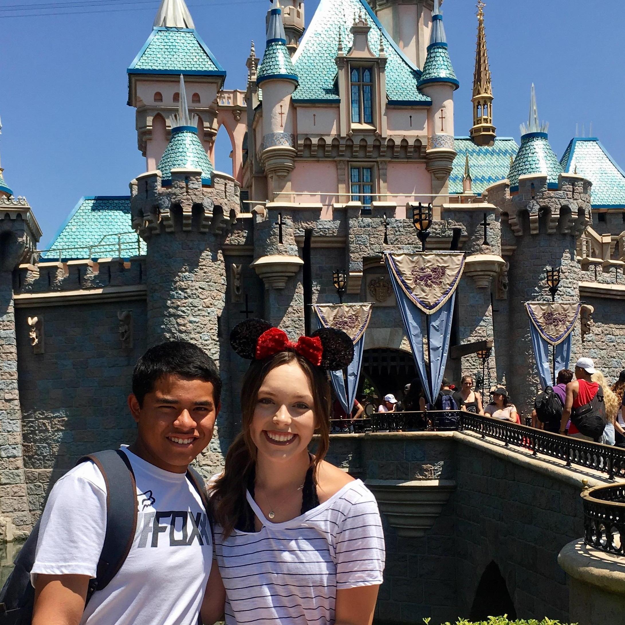 First trip to Disneyland 2017