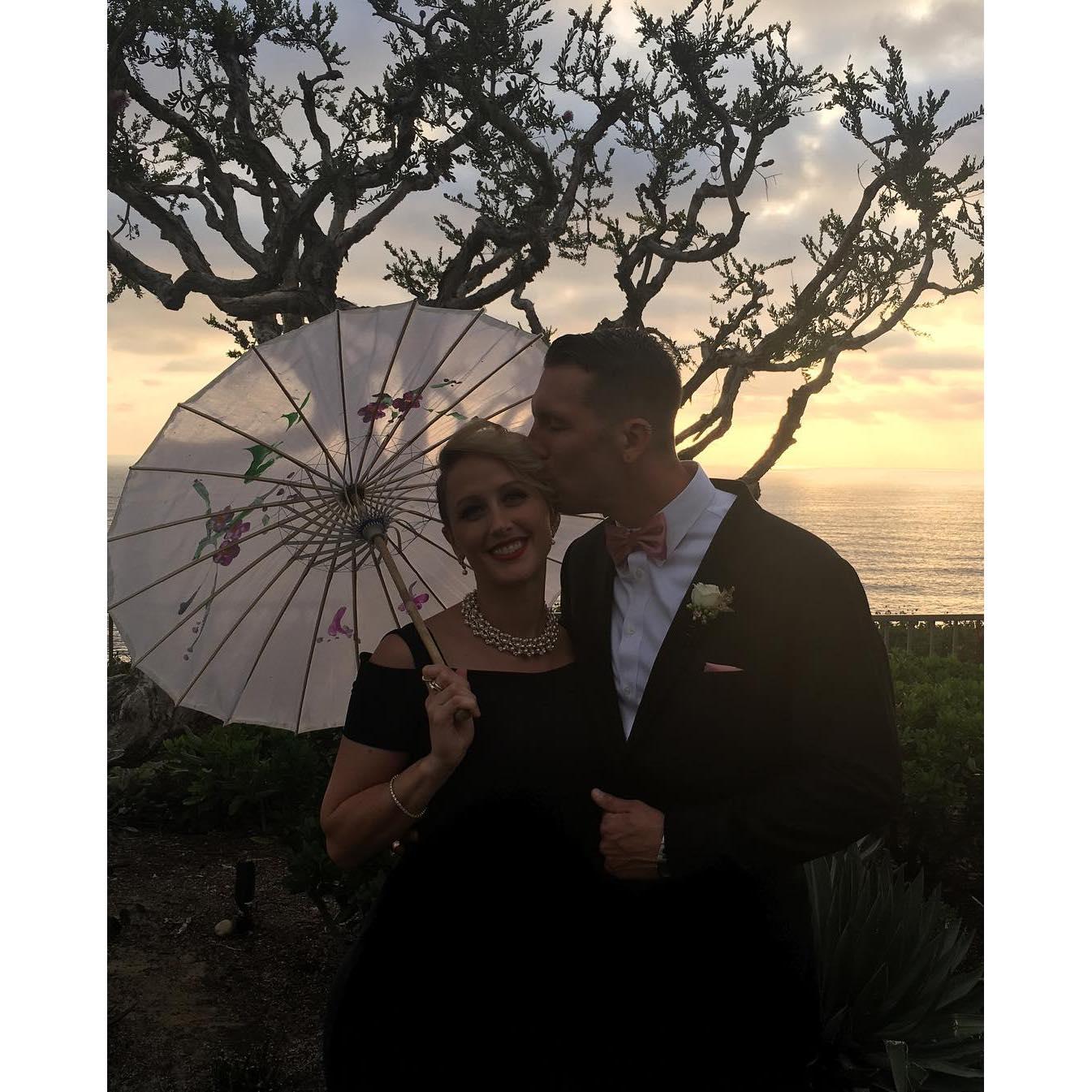 Early days as wedding guests (2018)
