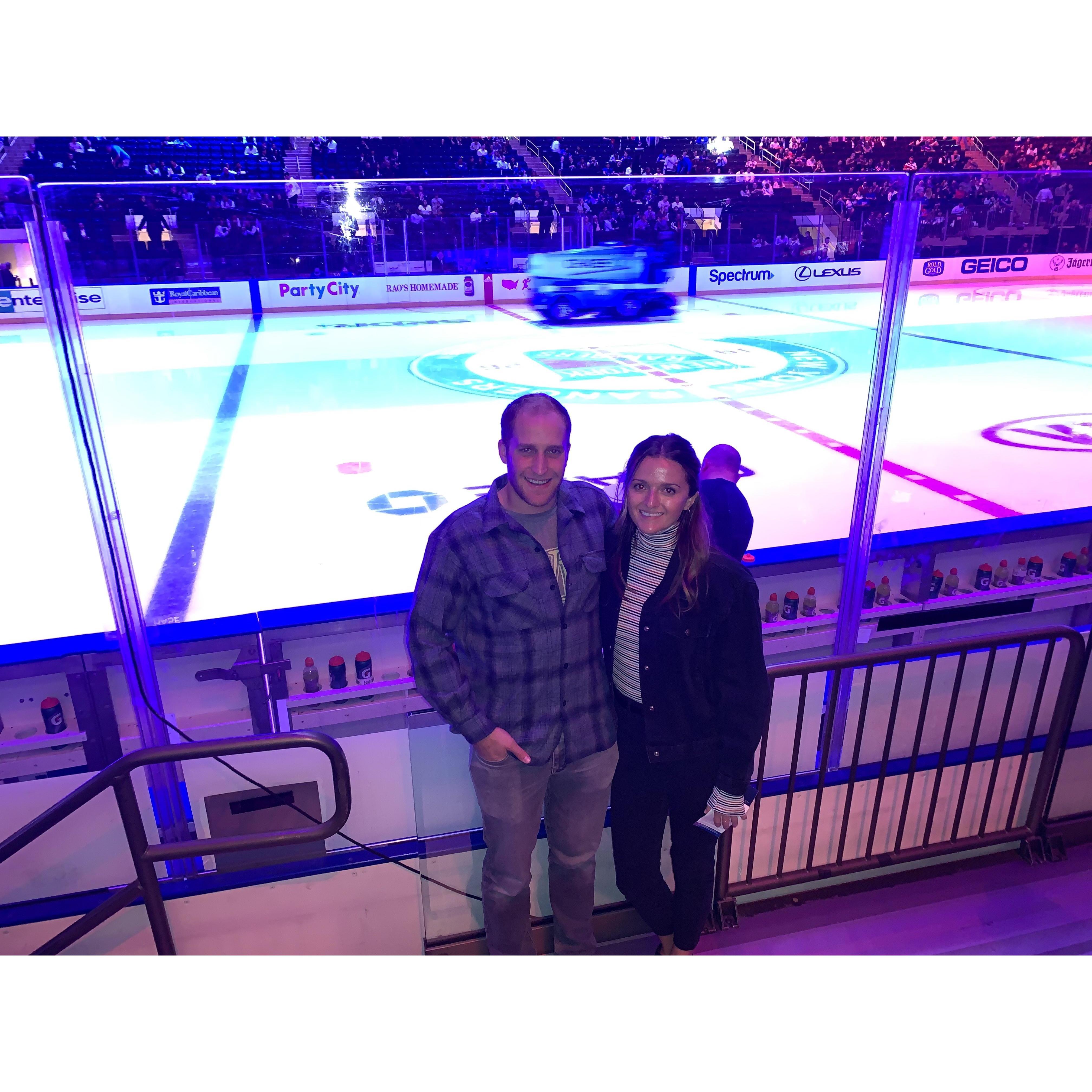 New York Rangers game