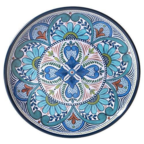 Certified International Talavera 14" Melamine Round Platter, Multicolor