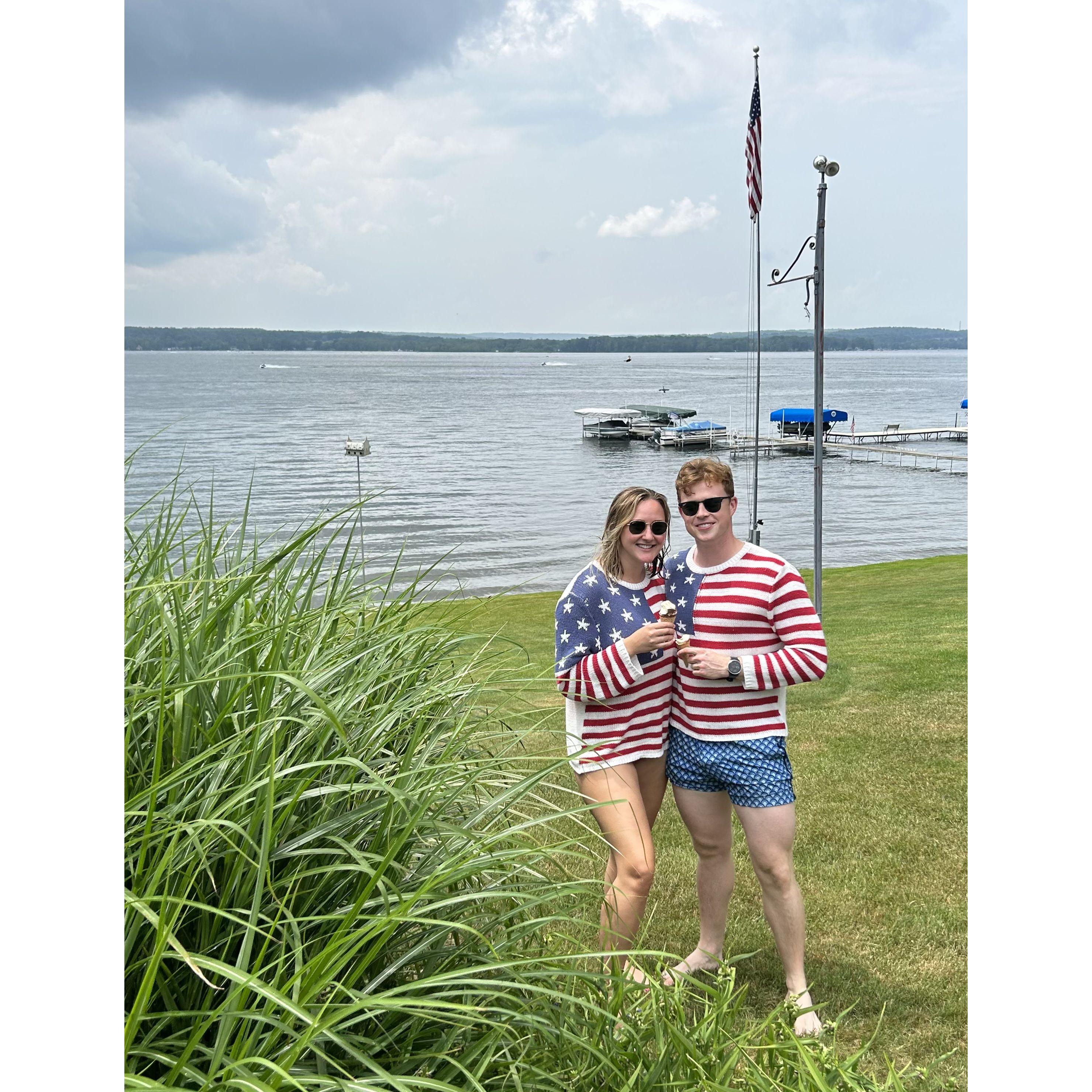 Fourth of July at Lake Chautauqua